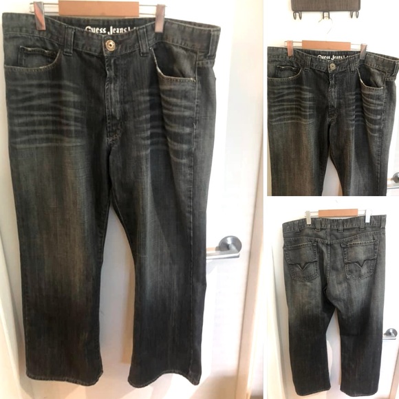 GUESS 40W X 30L LAREDO JEANS - Picture 1 of 3